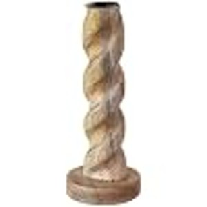 Portaflores Cónico de Madera de Mango Hecho a Mano al por Mayor |   Jarrón de Madera Natural - Product Image 4