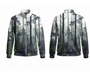 Veste légère à fermeture éclair intégrale pour la course et le fitness, respirante, chaude et à séchage rapide |   Tailles Hommes Femmes Jeunes - Product Image 6