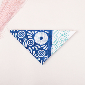 Foulard en coton imprimé à la main style hippie gypsy, bandana multi-usage respirant en coton, bandana pour cheveux tendance été, vente en gros - Product Image 4