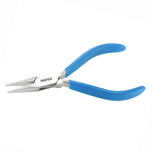 Industrial Hand <b>Tools</b> Chain Nose <b>Pliers</b> Sky Blue 135mm Stainless Steel Jewelry Making <b>Pliers</b> Essential <b>Tools</b> for Jewelry <b>Pliers</b> - Product Image 1