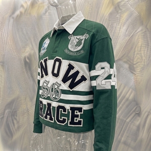 Snowgrace Unisex Short Sleeve Breathable Jersey Shirt Embroidered Logo Relaxed Fit Adult Summer Apparel - Product Image 4