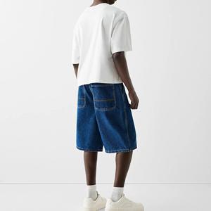 Manufacturer 300 GSM Blank <b>Box</b> Tee T-Shirt <b>Drop</b> Shoulder Boxy Fit Regular Oversized Eco-Friendly Breathable Polyester/Cotton Men - Product Image 4