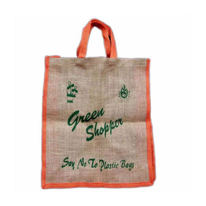 Bolsa de Compras Ecológica de Yute, Bolsa de Supermercado Reutilizable, Bolsa de Mercado de Fibra Natural Resistente, Personalizable - Product Image 3
