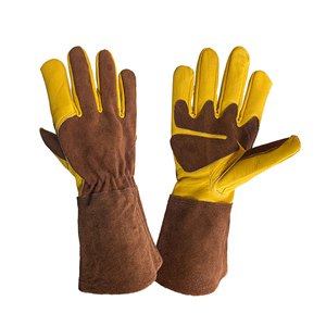 Gants de soudage TIG sur mesure en cuir pleine fleur robuste, en cuir de vachette pleine fleur, très demandés - Product Image 1