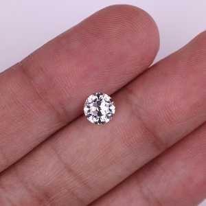 Diamant rond de 3,02 carats, de mine ancienne, cultivé en laboratoire, pureté VVS2, couleur D, pour la fabrication de bijoux, polissage artisanal en Inde - Product Image 1