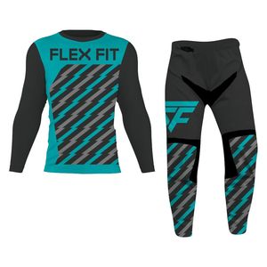 Jersey de Motocross Sublimado Transpirable y Resistente al Viento de Manga Larga, Ropa Deportiva de Alta Calidad al por Mayor, 100% Poliéster, Personalizable - Product Image 4