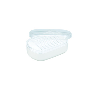 Mini grattugia bianca Inomata con copertura comoda cucina mulini - Product Image 1