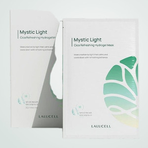 Masque facial coréen K-Beauty Larucell Mystic Light Cica Refreshing Hydrogel Mask 5 feuilles - Product Image 3
