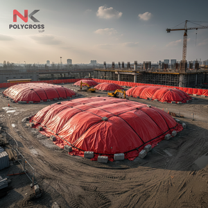 Tôle de construction de qualité supérieure, épaisse et robuste |   Film de protection en PE stabilisé aux UV pour les projets d'infrastructure et civils - Product Image 5