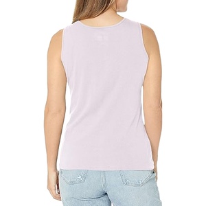 Manufacturing 2026 High Quality Custom OEM Service Latest Design Women Tank <b>Top</b> Factory Made Solid Color Women Tank <b>Top</b> - Product Image 5