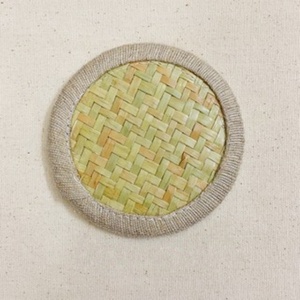 Wholesale Rattan Wicker Coasters <b>Mats</b> and Pads for Tea <b>Cups</b> Coffee Shops OEM Custom Logo for Restaurant Hotel - Product Image 1