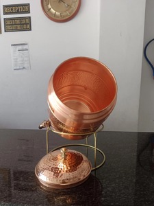 Distributeur d'eau en cuivre au design polyvalent, finition lisse, pour toutes occasions, vente en gros - Product Image 5