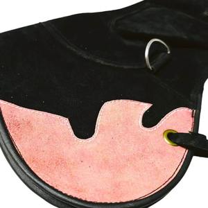 Guantes de Cetrería de Cuero Natural Duradero de Varias Capas, Gran Protección para la Mano Izquierda, en Oferta - Product Image 2