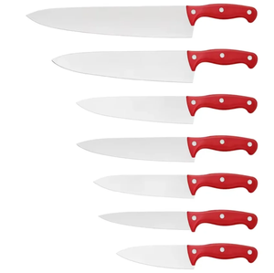 LEGACY BLADES Juego de Cuchillos de Cocina Premium de 7 Piezas, Ambidiestros, de Acero con Alto Contenido de Carbono, Sostenibles, con Mangos de Resina - Uso Profesional para - Product Image 2