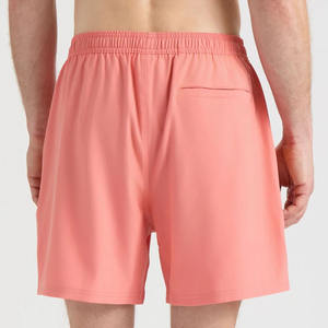 กางเกงขาสั้นชายหาดผู้ชาย ทรงคลาสสิค ระบายอากาศได้ดี มีเชือกผูก เอวยางยืด เหมาะสำหรับเล่นกีฬา ว่ายน้ำ ใส่ลำลองช่วงฤดูร้อน - Product Image 4