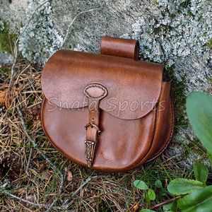 Étui de ceinture en cuir véritable de haute qualité pour ciseaux de barbier, pochette pour outils de coiffure, accessoires, support de ceinture de taille ou d'épaule - Product Image 2