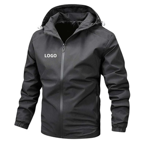 Chaqueta Cortavientos de Invierno para Hombre con Cremallera y Bolsillos, Impermeable y Resistente al Viento, Color Personalizable - Product Image 1