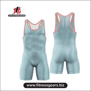 Nouveaux meilleurs justaucorps de lutte unisexes pour l'entraînement en salle de sport, service OEM, personnalisables, 80% polyamide, 140g, extensibles, qualité supérieure JUST FITNESS - Product Image 3