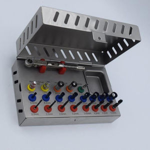Bone Bridge Instruments Stainless Steel Dental Implant Kit BBI-387 Class II Manual Surgical Drills <b>Torque</b> Wrench Trephine Hex - Product Image 1