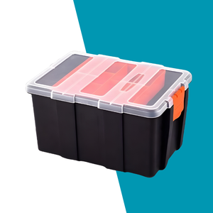 กล่องพลาสติกพับได้ กันน้ำ ทนทาน สำหรับใส่สปริงหน้ารถบรรทุก ขนาด 66 ลิตร วัสดุเวอร์จิ้น คลังสินค้าฮานอย จัดเก็บอุปกรณ์ 13+ ชิ้น - Product Image 5