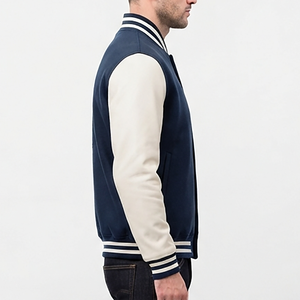 Modern Fit Sports Varsity Jacket For Men's Clothing Manufacturing Custom Services Durable Fabric jacket for men men's jackets - Product Image 3
