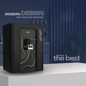 Purificador de agua AQUA NINE con sistema RO, zinc, cobre, alcalino, TDS, capacidad de almacenamiento de 10L, indicador LED, material de grado alimenticio, FILTRO DE AGUA - Product Image 3