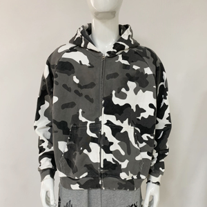 เสื้อฮู้ดผู้ชายแบบ Tie-Dye แขนยาว สวมใส่สบาย มีเชือกปรับได้ที่ฮู้ด กระเป๋าจิงโจ้ และขอบยางยืด - Product Image 6