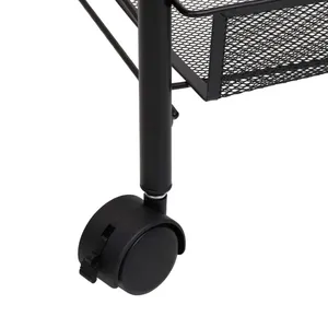 Chariot de service roulant en métal de luxe fait main, table de bar moderne pour salon, plaqué Zahid Exports - Product Image 3