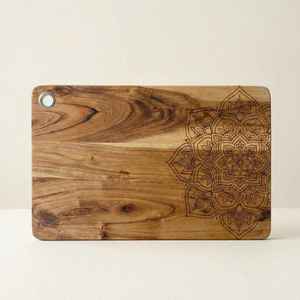 Planche à découper carrée en bois d'acacia classique, vente chaude, fabricant en gros d'articles de cuisine, planche à découper pour fromage, exportateur en gros - Product Image 3