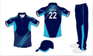 Uniformes de cricket personnalisés professionnels Maillot dynamique de haute qualité avec conception d'impression de logo pour adultes et garçons - Product Image 2