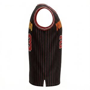 Maillot de basketball personnalisé : Créez vos propres maillots de basketball par sublimation, unisexe, à séchage rapide, respirant, 100 % polyester - Product Image 5