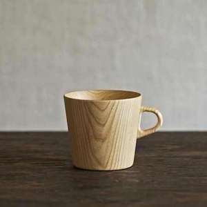 Chope à bière en bois artisanale avec poignée sculptée en forme de dragon, tasse à café ou à thé, design rustique vintage, chope à boire en bois - Product Image 2