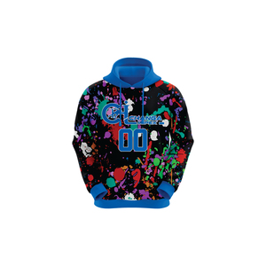 Sweat-shirt à capuche unisexe Changa Impex, imprimé intégral, vêtements de basketball pour adultes, 320g polyester, imprimé numérique, coupe classique, toutes saisons - Product Image 1