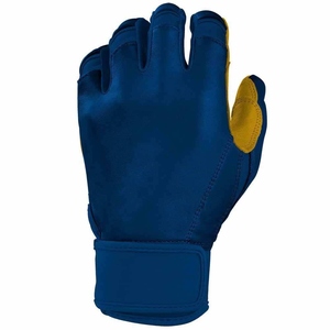 Guantes de Bateo de Cuero PU Morado, Acolchados, con Cierre de Velcro, Unisex, para Adultos, Guantes de Entrenamiento - Product Image 2