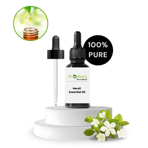Huile Essentielle Pure de Néroli AROMAAZ - Ingrédients Naturels pour Soins de la Peau avec des Bienfaits Blanchissants, Hydratants et Anti-Rides - Product Image 4