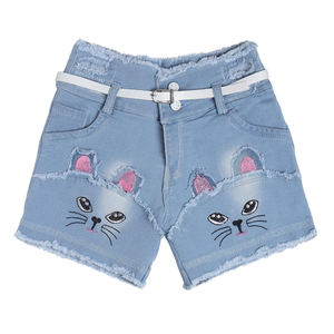 Shorts en jean sexy et décontractés pour femmes, avec poches, style streetwear, longueur genou, séchage rapide et respirant - Product Image 1