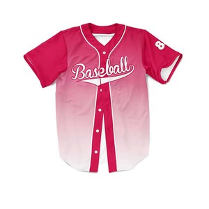 Team Wear High Top Level Design OEM Wholesale 220 Pinstripes Color Design OEM Baseball Jersey Adult 2026 - Product Image 4