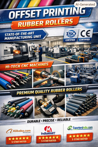 Polyurethane Rollers with Bearing Inside Manufacture Custom Design PU Silicone Rubber Elastomer Coated Roller - Product Image 6