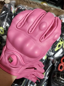 Guantes de Motocicleta de Cuero Rosa, Protección Completa para los Dedos, Unisex, Guantes de Ciclismo al por Mayor, TASHU INTERNATIONAL, Alta Calidad - Product Image 3