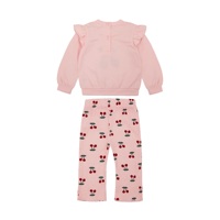 Robes d'hiver à manches courtes pour bébés filles, ensemble de 5 pièces, respirantes, imperméables, coupe-vent, antibactériennes, imprimées sur mesure, 100% coton
