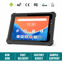 Tablette robuste Android 10,1 pouces IP65, PC industriel MediaTek, écran haute luminosité 700 nits, batterie détachable, tablette renforcée