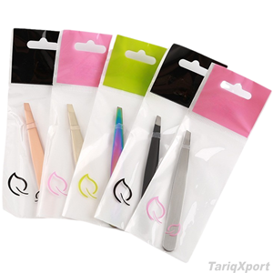 Pinzas para Cejas de Acero Inoxidable con Punta Puntiaguda, Color Oro Rosa, Negro, Plateado, Arcoíris, Cobre, Estilo Moderno, Herramientas Duraderas para el Cuidado Personal - Product Image 6