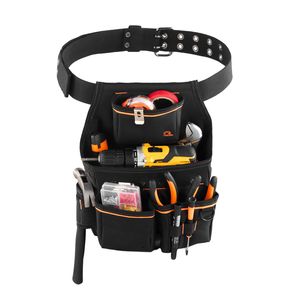 Professional 14-Pocket <b>Tool</b> <b>Belt</b> <b>Pouch</b> Heavy Duty Detachable and Adjustable Utility Work Bag with Handles OEM Customizable - Product Image 3
