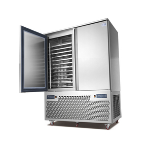 Congelador de Impacto de Gran Capacidad con 24 Bandejas, Congelador Vertical de Acero Inoxidable de 2 Puertas para Congelación Rápida de Alimentos, Precio Competitivo - Product Image 5