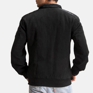 Unmatched Style And Comfort Easy Fitted <b>Men</b> <b>Suede</b> <b>Jacket</b> Inner Wool Best Bomber Look Premium Wear <b>Men</b> <b>Suede</b> <b>Jacket</b> - Product Image 5