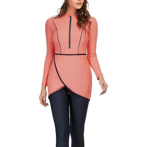 Traje de Baño Deportivo Modesto para Mujer, de Alta Calidad, Transpirable, de Secado Rápido, Personalizado, UPF50+, Ecológico, Spandex/Poliéster - Product Image 1