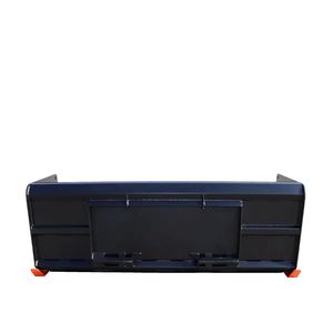 Spazzaneve per Skid Steer da 9FT, Spingi Neve 40-70 HP con Lama in Acciaio, Pattini Antiusura Orientabili e Supporti Laterali per Costruzioni, Prodotto da TMG - Product Image 3