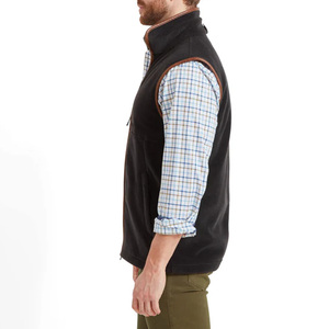 Drain Sports Custom Men's Outdoor Fleece Vest Breathable 360g Thermal Body <b>Warmer</b> OEM Export Supply Global Markets - Product Image 3