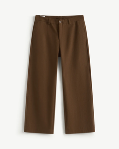 Routine <b>Men's</b> Modern Straight Leg Casual Khaki Pants Cotton Zipper Fly Mid Waist <b>Trousers</b> for Office Daily 10S26PCA003 - Product Image 1