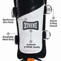 Protège-tibias de baseball rembourrés antidérapants avec sangle de cheville pour entraînement et frappe, pour jeunes et adultes, couleur personnalisable, commande en gros, fournisseur